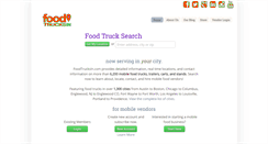 Desktop Screenshot of foodtrucksin.com