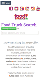 Mobile Screenshot of foodtrucksin.com
